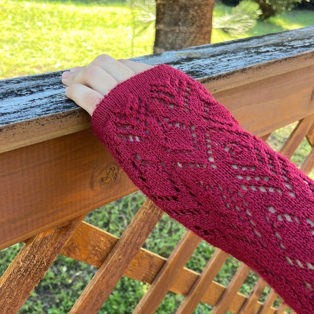 INC International Concepts Burgundy Red Wine Long High Low Cardigan! - Picture 5 of 9